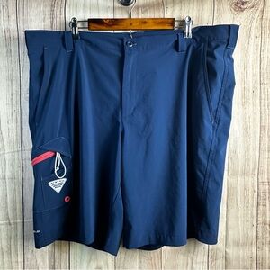 Columbia‎ PFG Navy Blue Men's Shorts